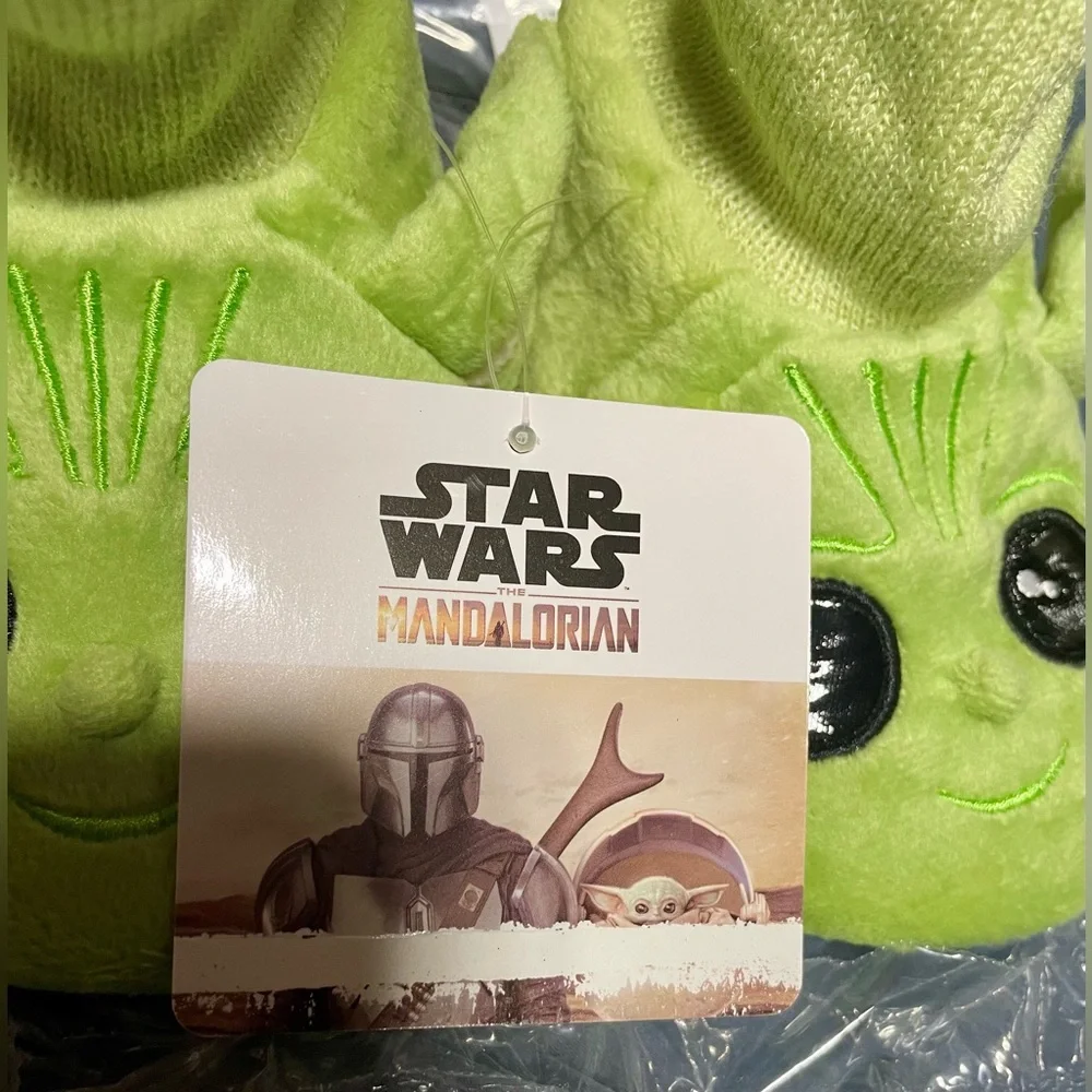 Disney Star Wars | The Mandalorian Grogu Baby Yoda Slippers - NWT | Toddler 5/6